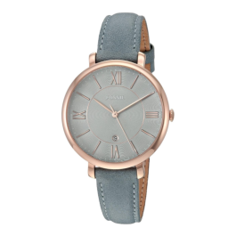 Cinturino per orologio Fossil ES4273 Pelle Blu 14mm